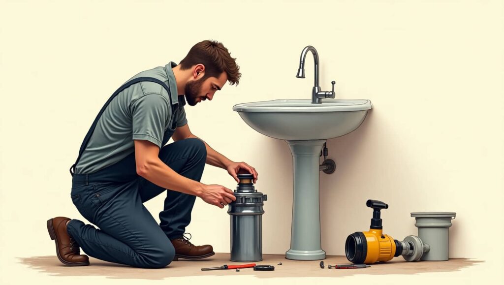 garbage disposal repair cost