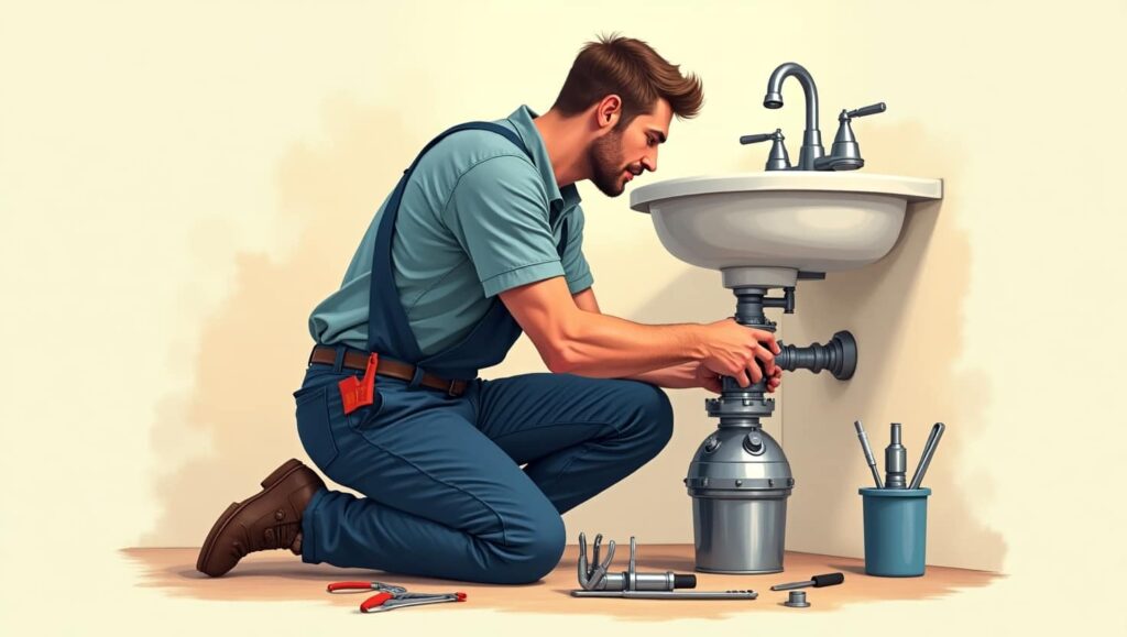 how to repair garbage disposal