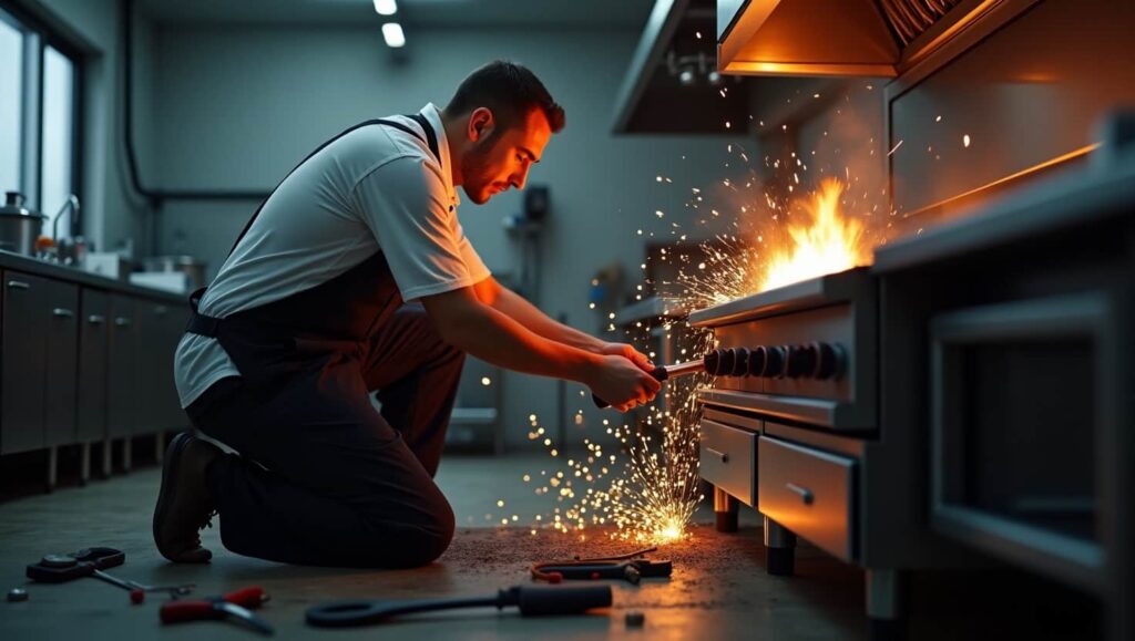commercial range repair