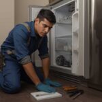 Mini fridge motor repair