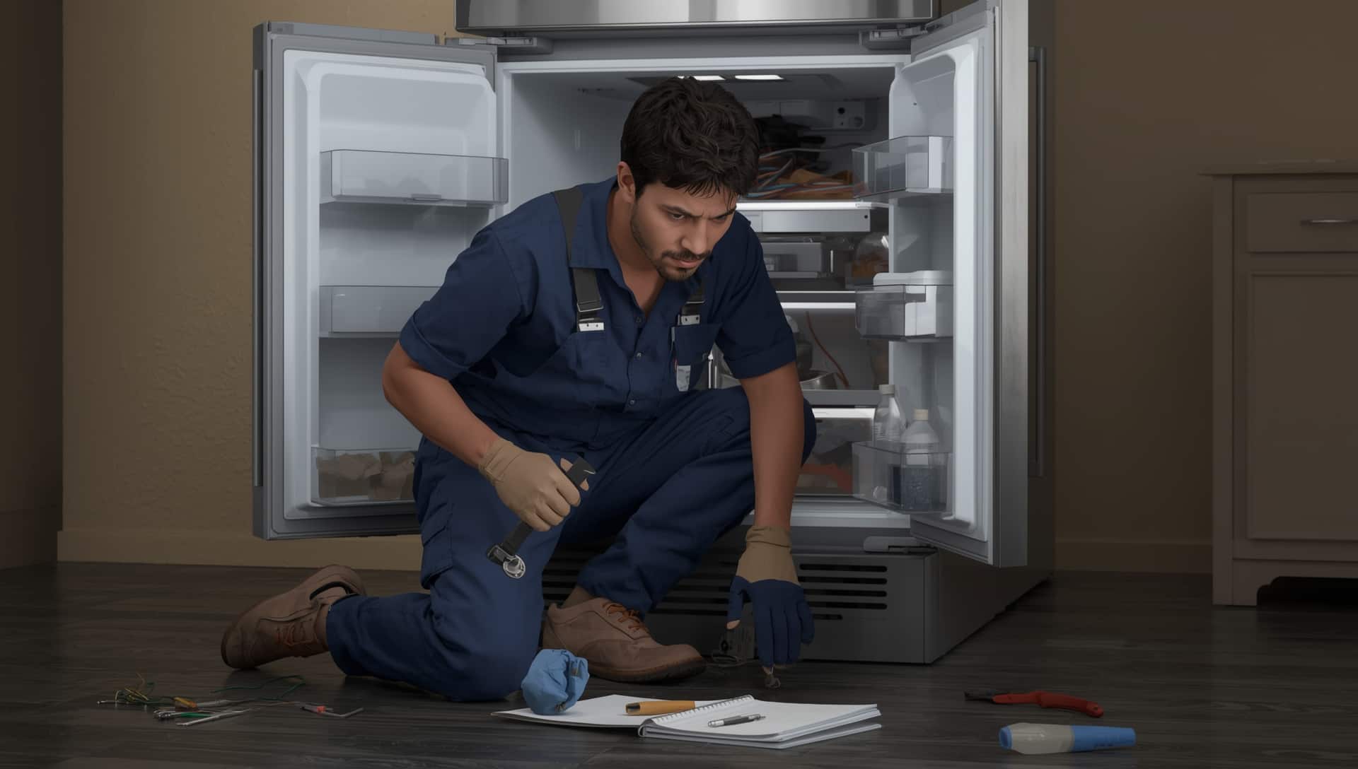 commercial fridge repair near me in LA