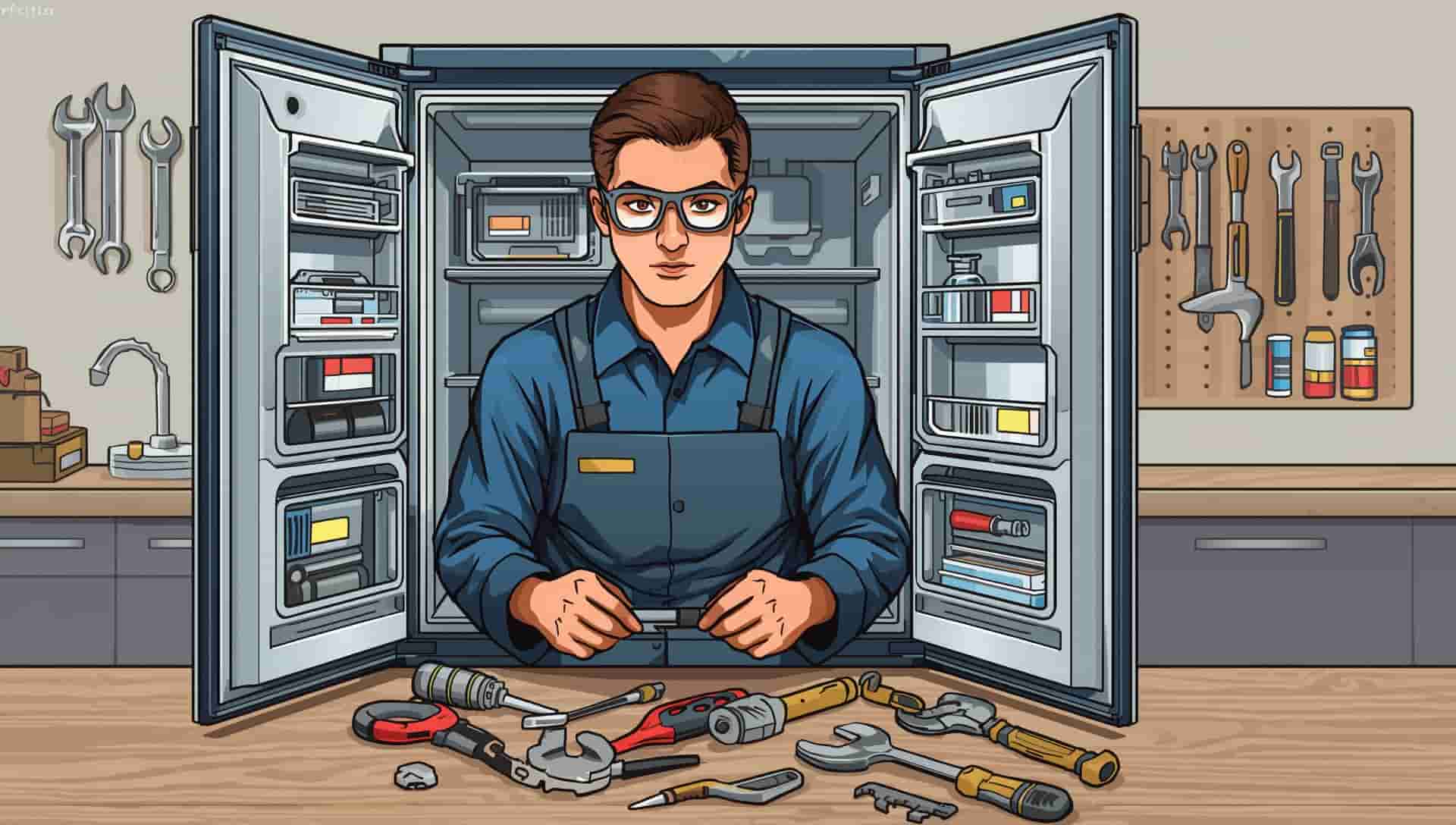 refrigerator freezer repair near me in la