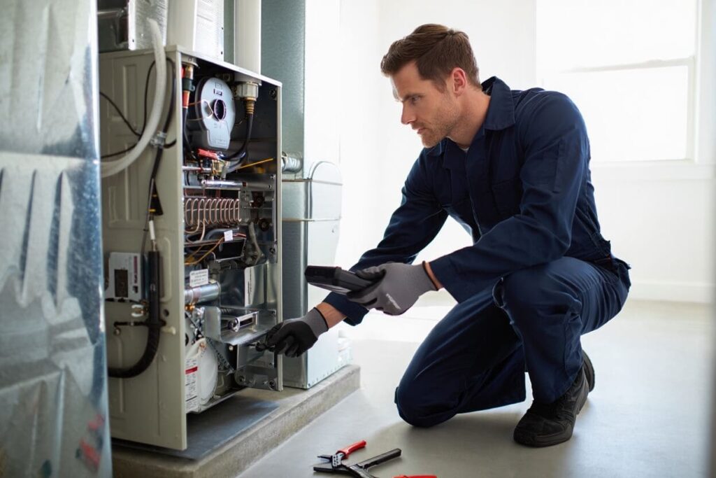 furnace system diagnostic service