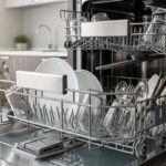 standing water in dishwasher